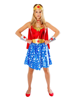 Wonder woman, Wonder Woman (DC), multi-colored, WB DC Comics, Adult Costume, XS, Front