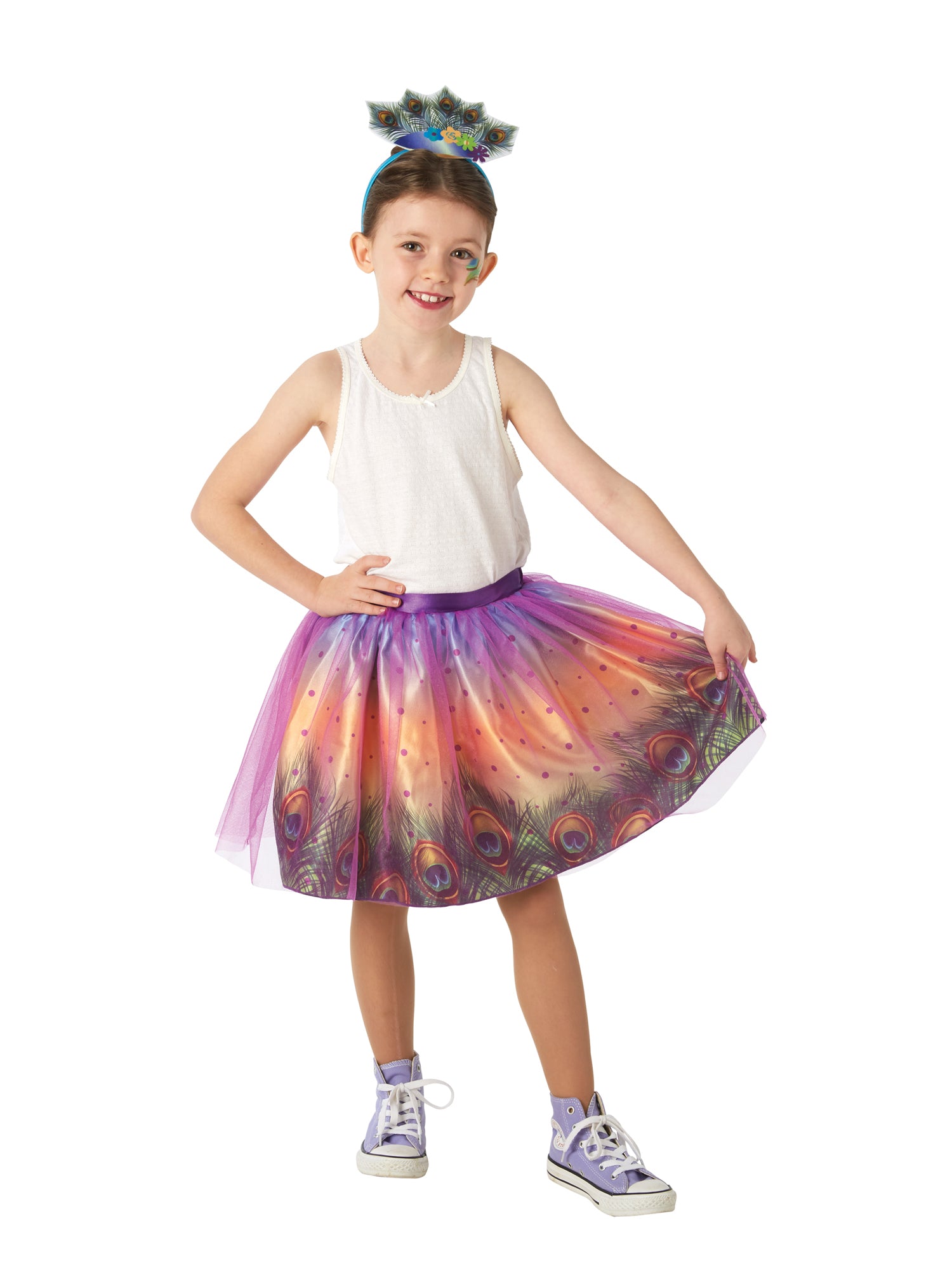 Peacock Tutu Set