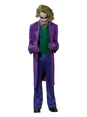 The Joker, The Dark Knight, Batman, The Dark Knight, Multi, WB DC Comics, Adult Costume, Extra Large, Front