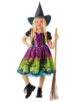 Witch, Multi, Forum, Kids Costumes, Small, Front