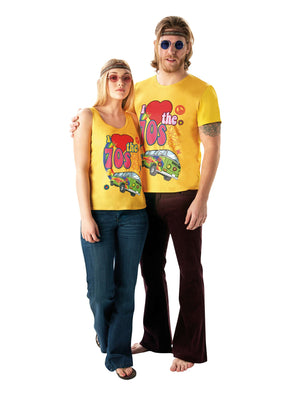 1970s, Multi, Forum, Adult Costume, Small, Side