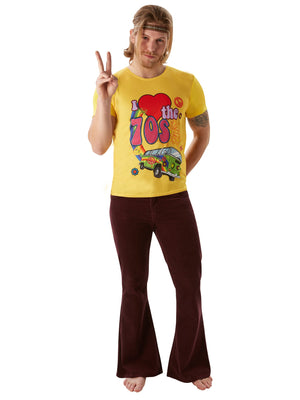 1970s, Multi, Forum, Adult Costume, Small, Front