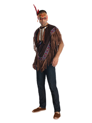 Native American, Multi, Forum, Adult Costume, Extra Large, Front