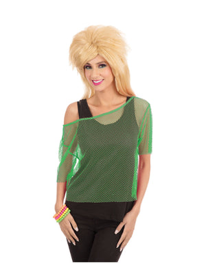 1980s, Green, Forum, Adult Costume, Standard, Front