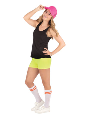 1980s, Neon Yellow, Forum, Adult Costume, Standard, Front