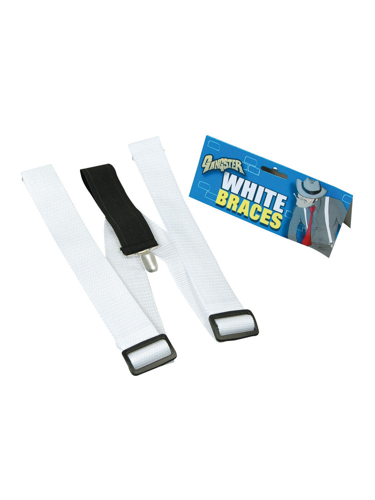 Braces, White, Forum, Accessories, One Size, Front