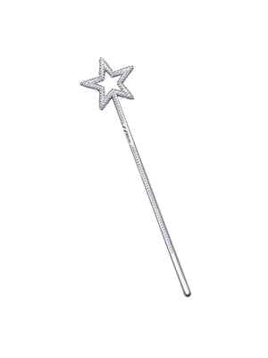 Wand, silver, Forum, Accessories, One Size, Front