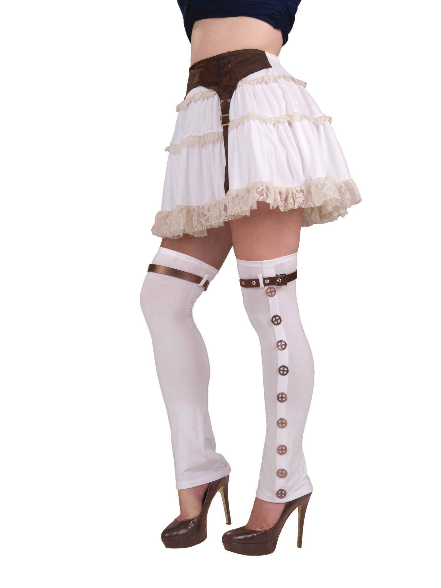 Steampunk, White, Forum, Accessories, One Size, Front