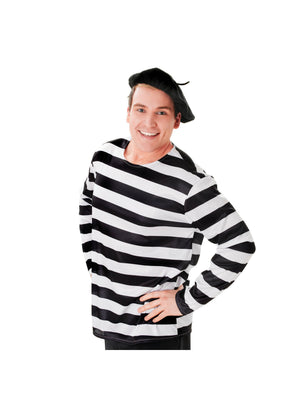 Beret, Black, Forum, Hats, One Size, Front