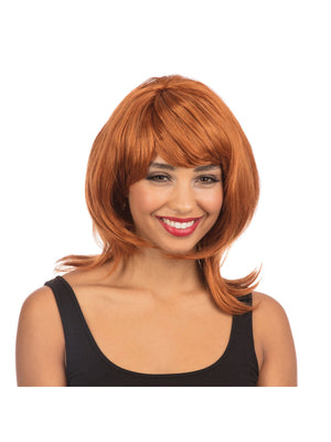 Mid Ginger, Ginger, Forum, Wigs, Layered, Front