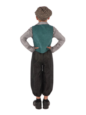 Victorian, Multi, Forum, Kids Costumes, Extra Large, Back
