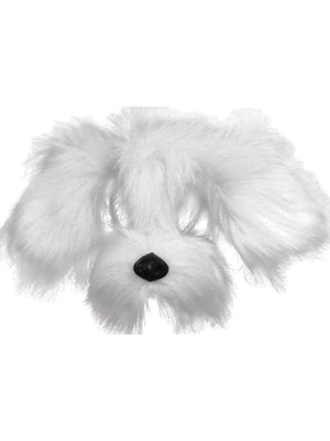 Dog, White, Dog, Masks, One Size, Front