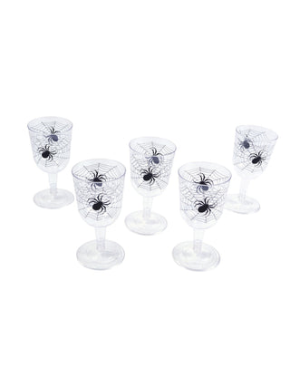Spiderweb Goblet/6 Pcs In Acetate Box