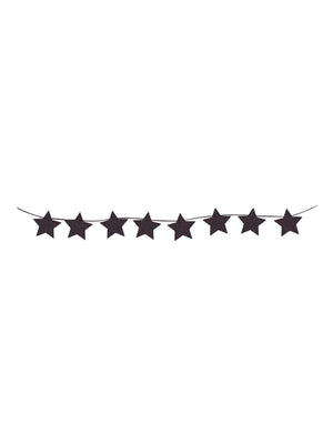 Partyware, Black, Forum, Party, 2.4m, Front