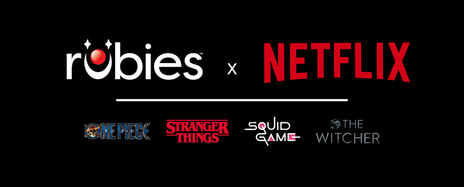 Rubies Secures Licensing Rights for Netflix: Stranger Things, The Witcher, Squid Game, and One Piece for UK and EMEA