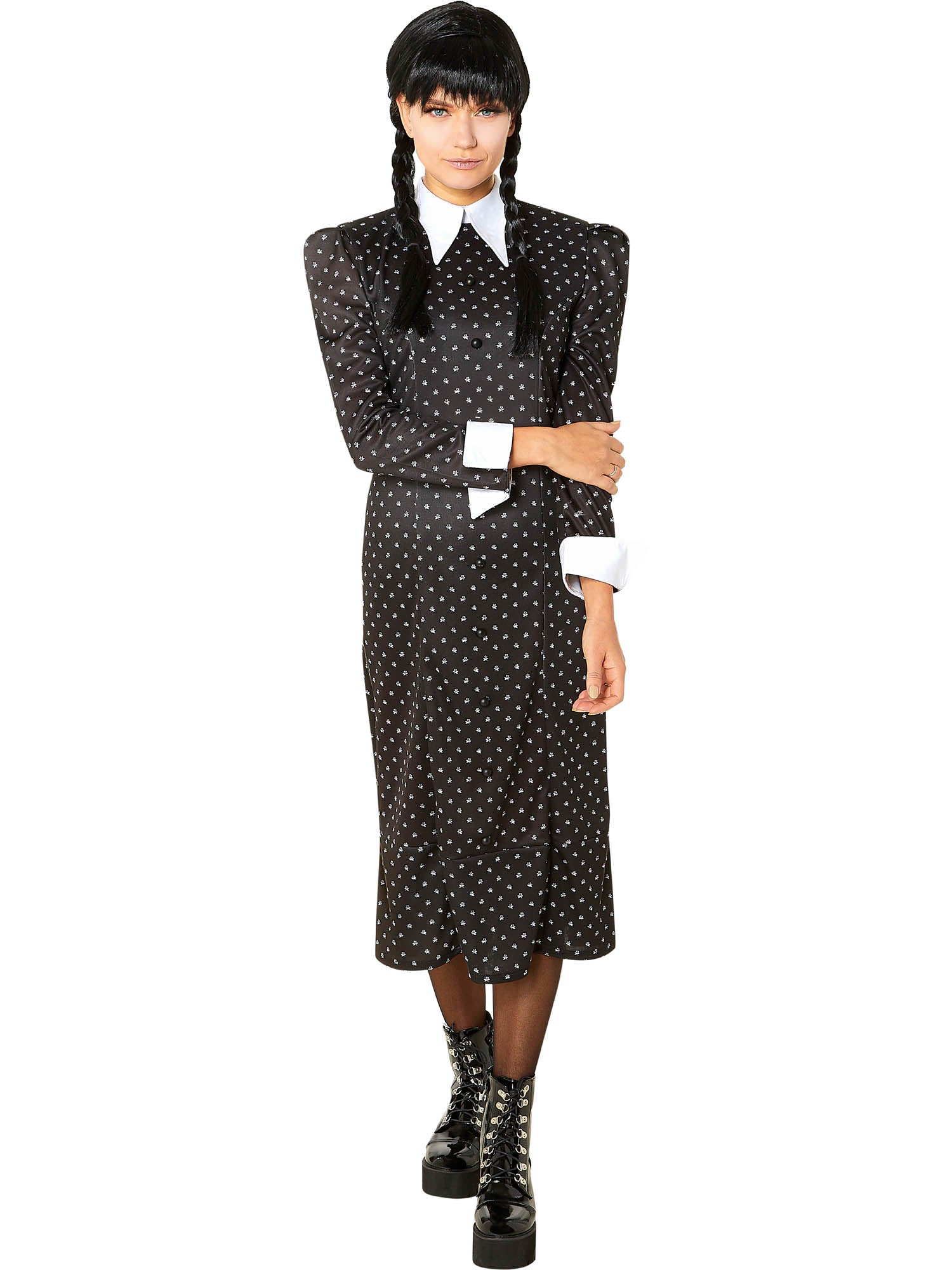 Wednesday, Thursday, CPLG - Wednesday, Adult Costume, L, Front