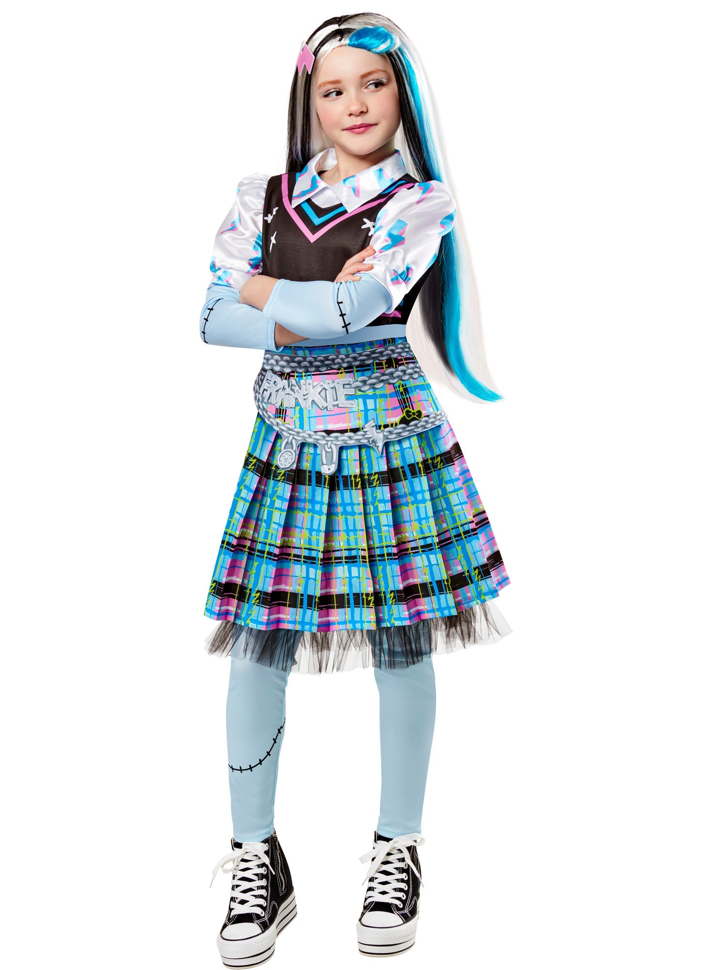 Frankie Stein, Monster High, Frankie Stein, Kids Costumes, 11 to 12 Years, Front