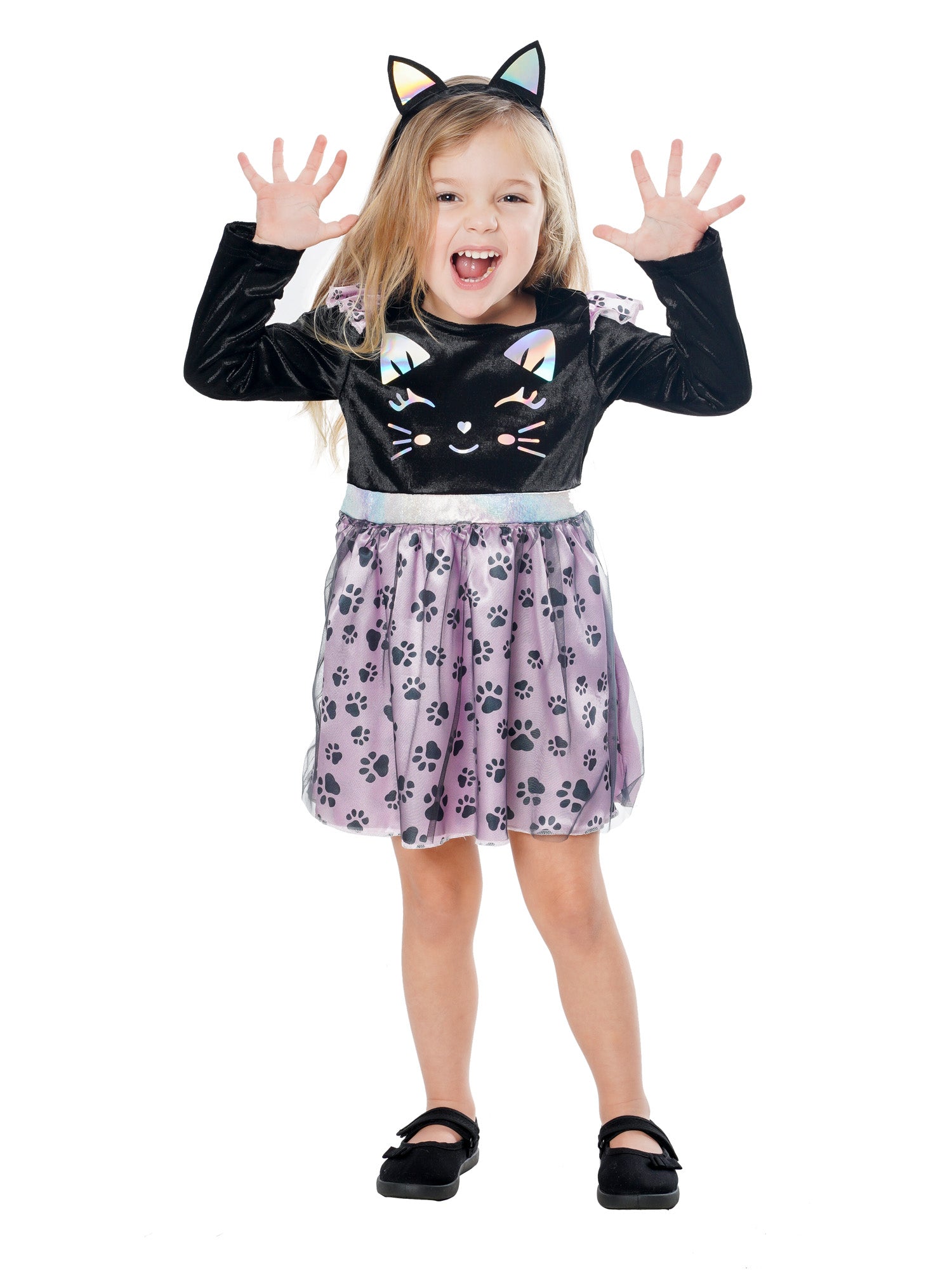 Cat, multi-colored, Forum, Kids Costumes, , Side