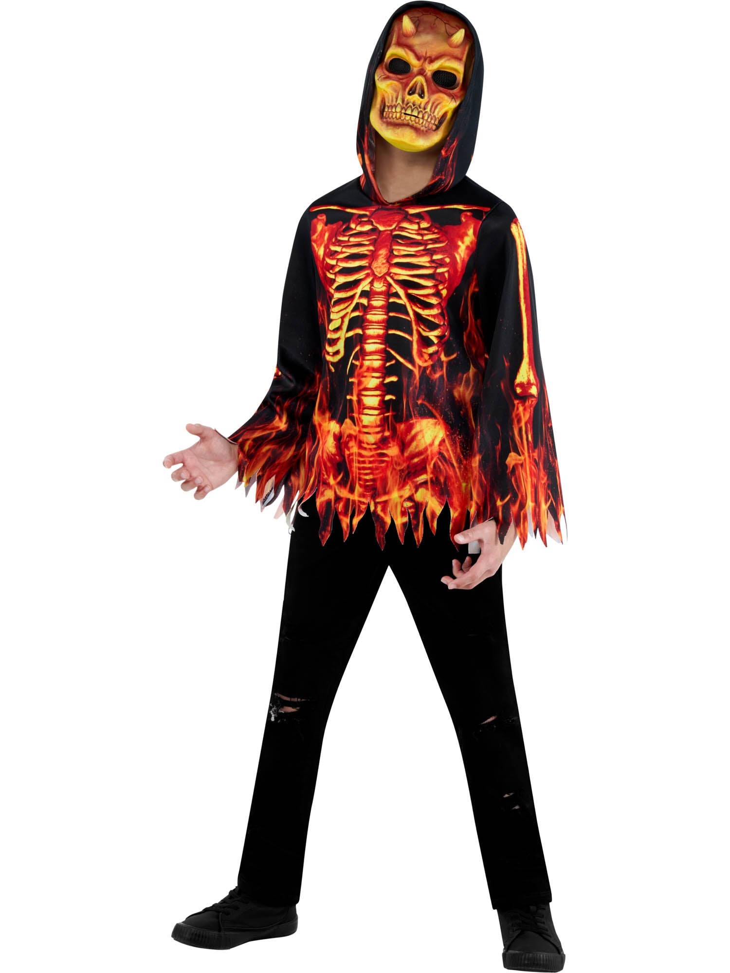 Devil, multi-colored, Forum, Kids Costumes, S, Front