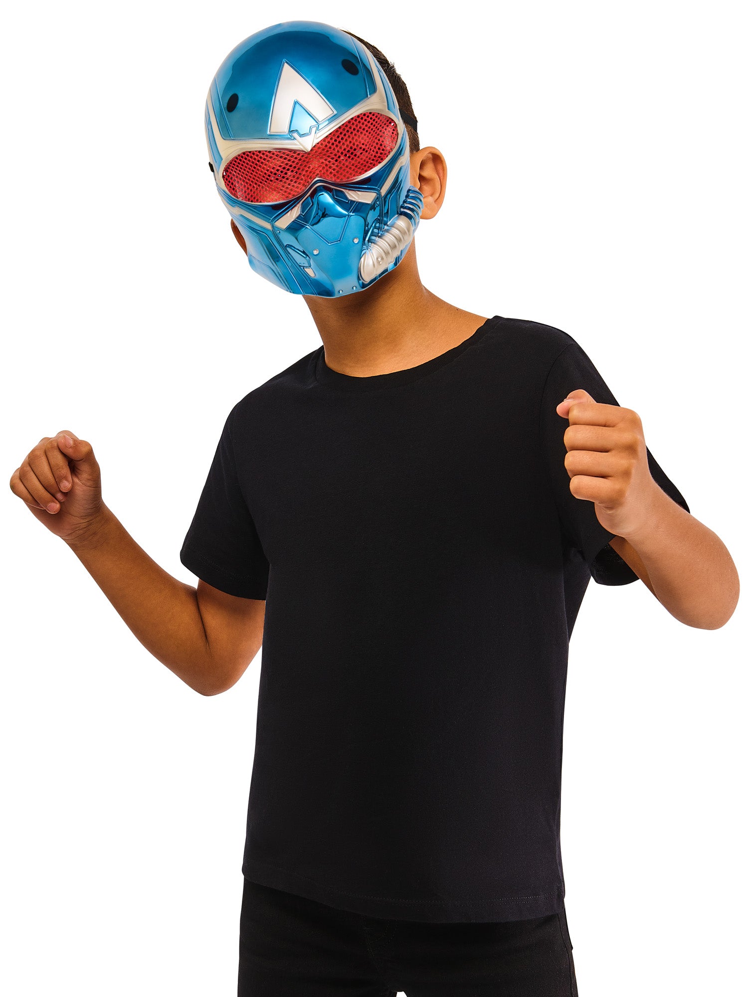 Captain America Metallic Mask