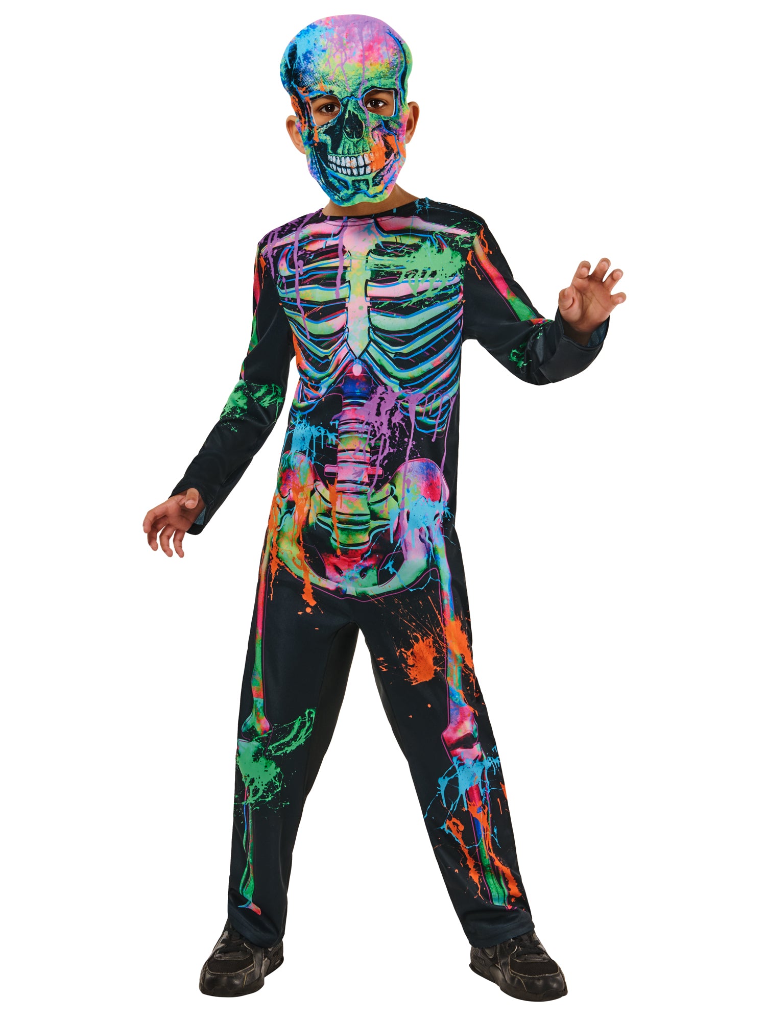 Bonesky Graffiti Skeleton