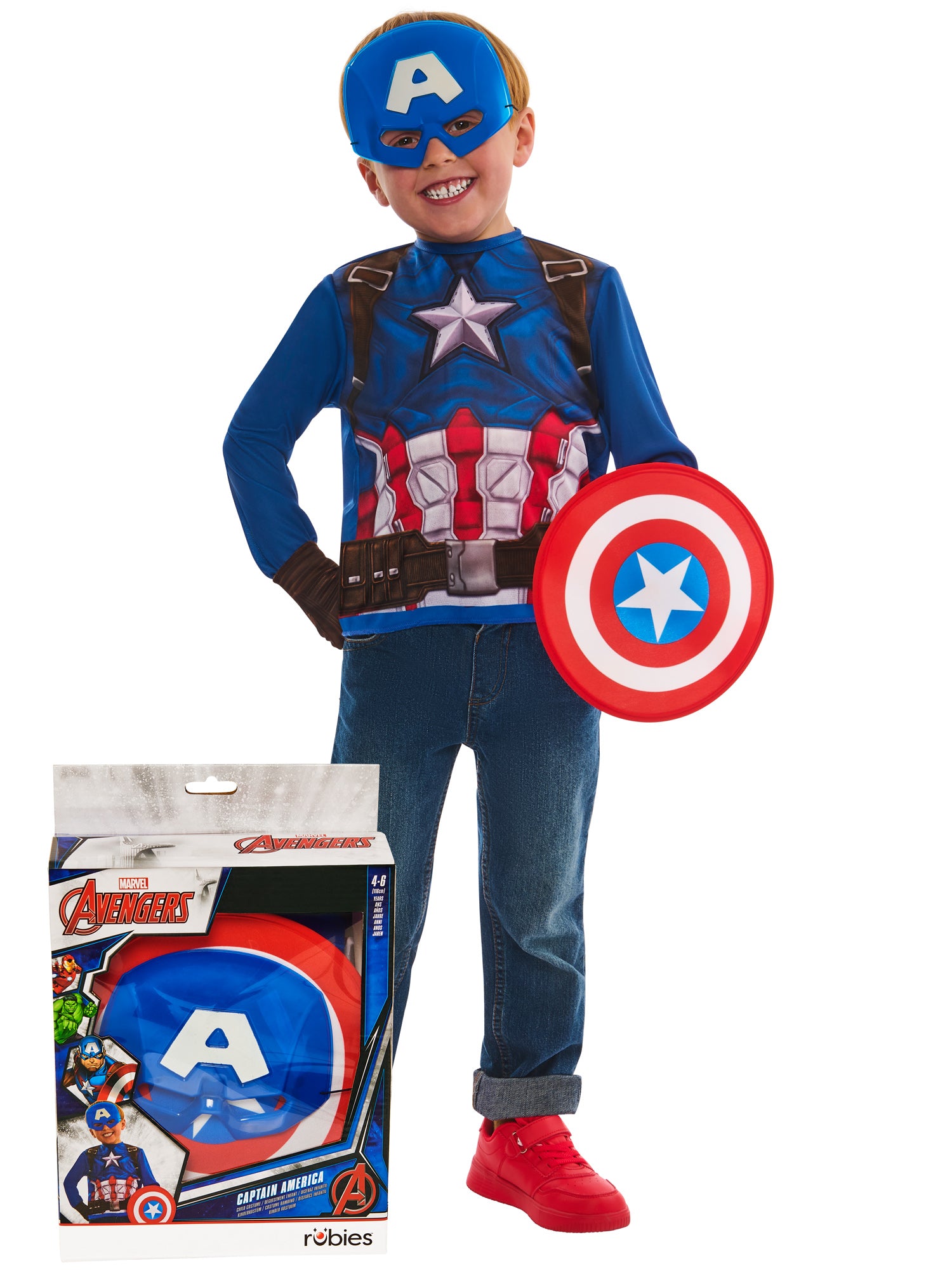 Captain America Dress Up Set