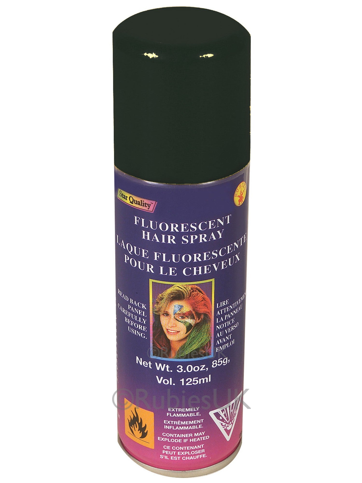 Black Color Hairspray