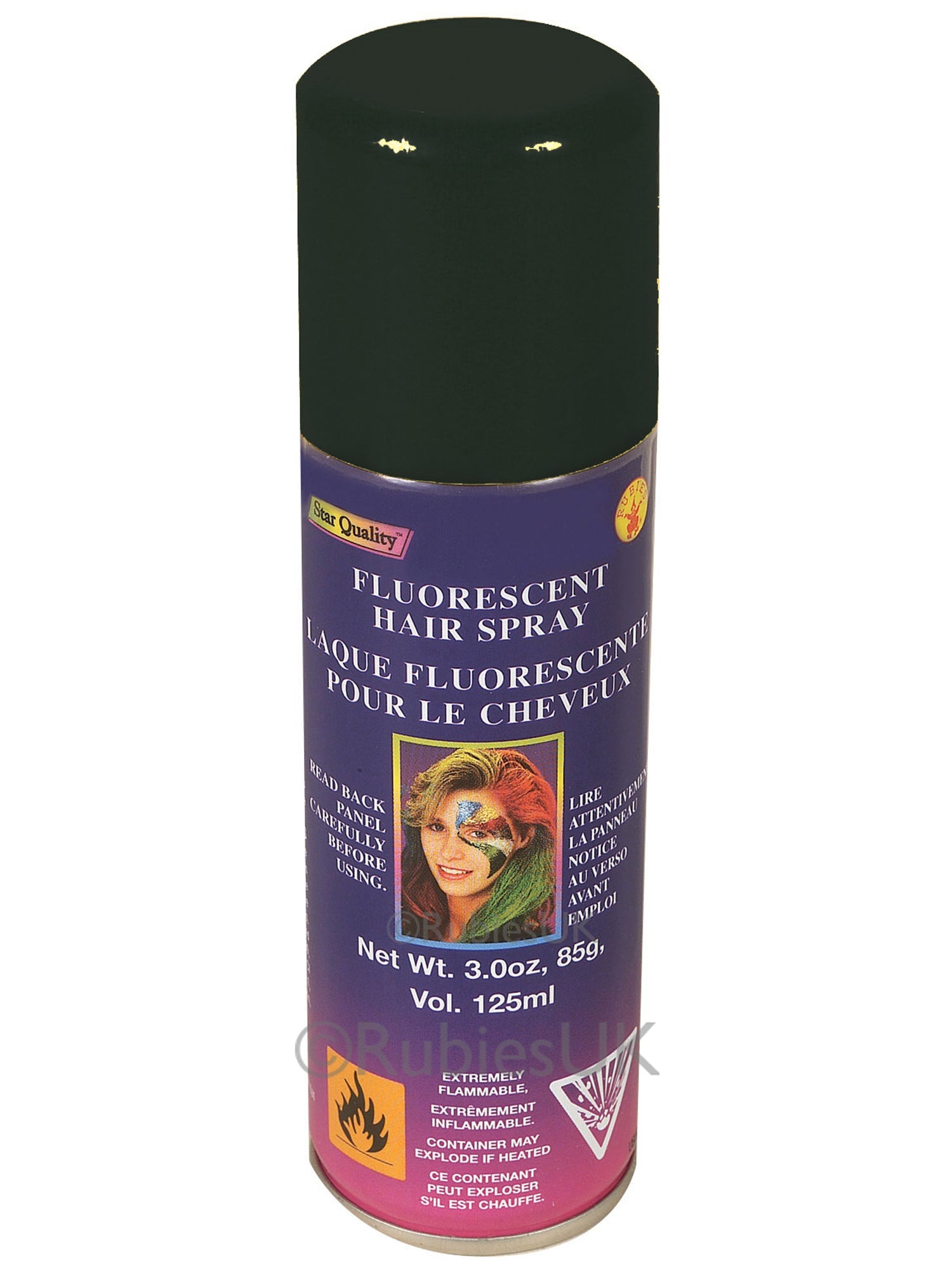 Hairspray, Black, Forum, Accessories, One Size, Front