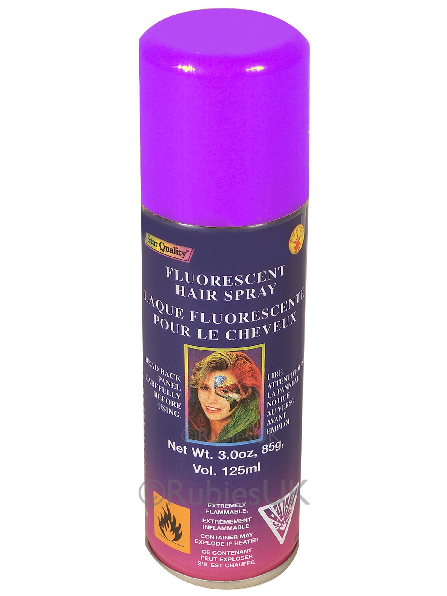 Purple Fluorescent Hairspray
