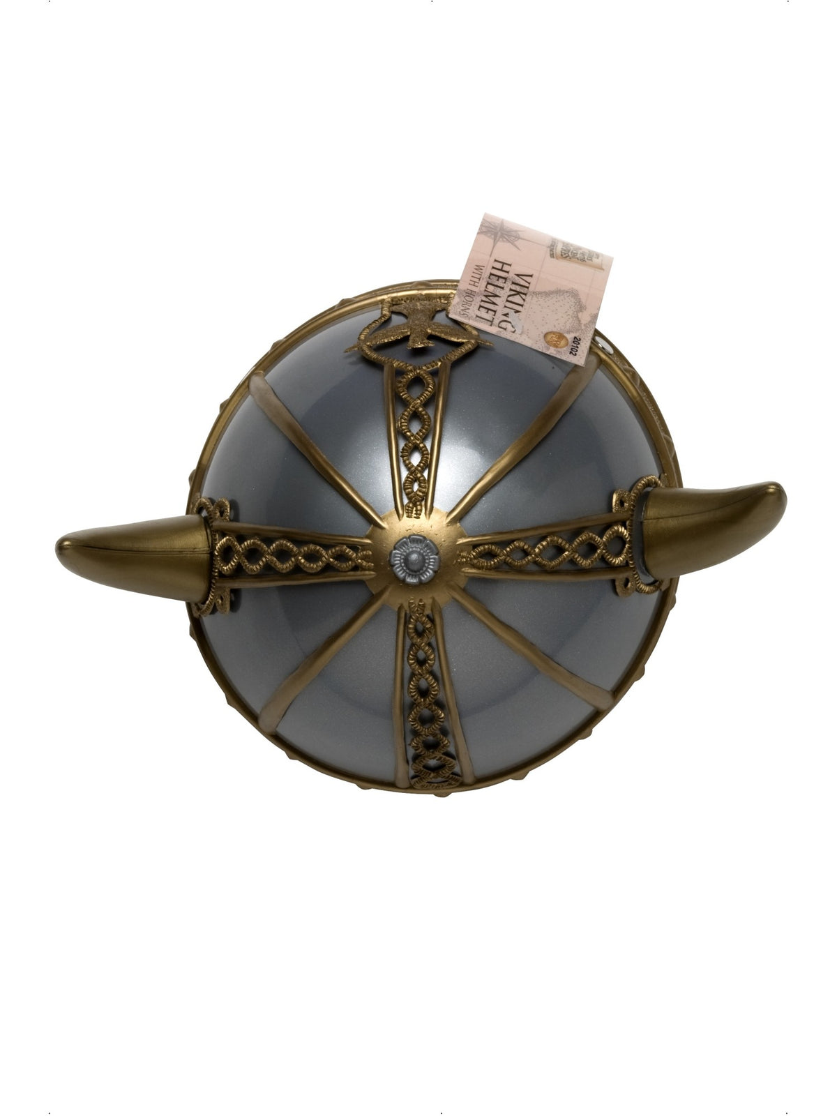Viking Helmet, Gold & Silver