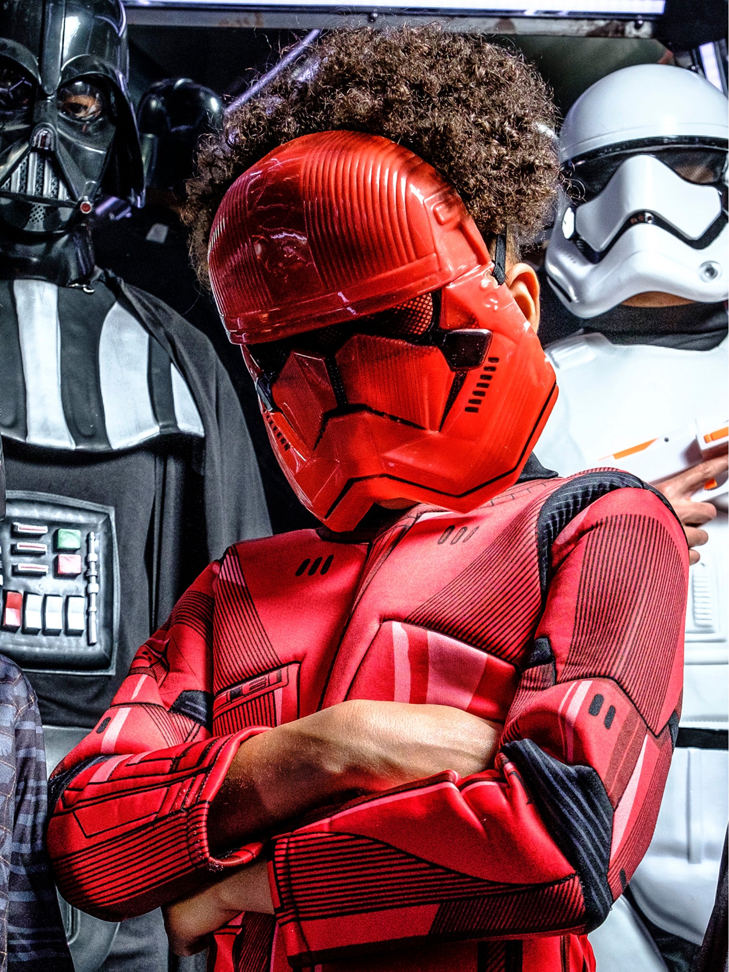 Red Stormtrooper 1/2 Mask