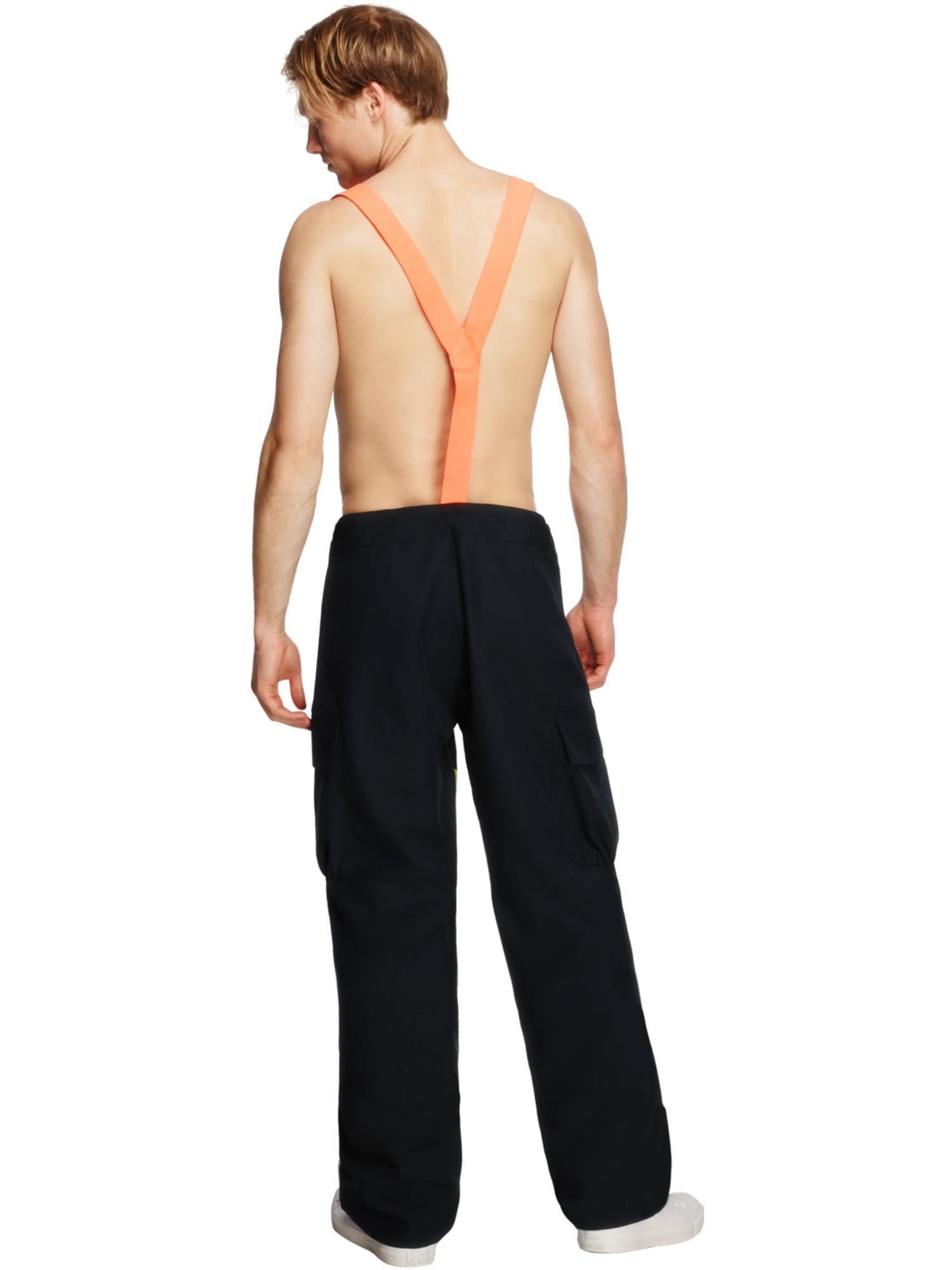 Fever Male Firefighter Costume, Blue