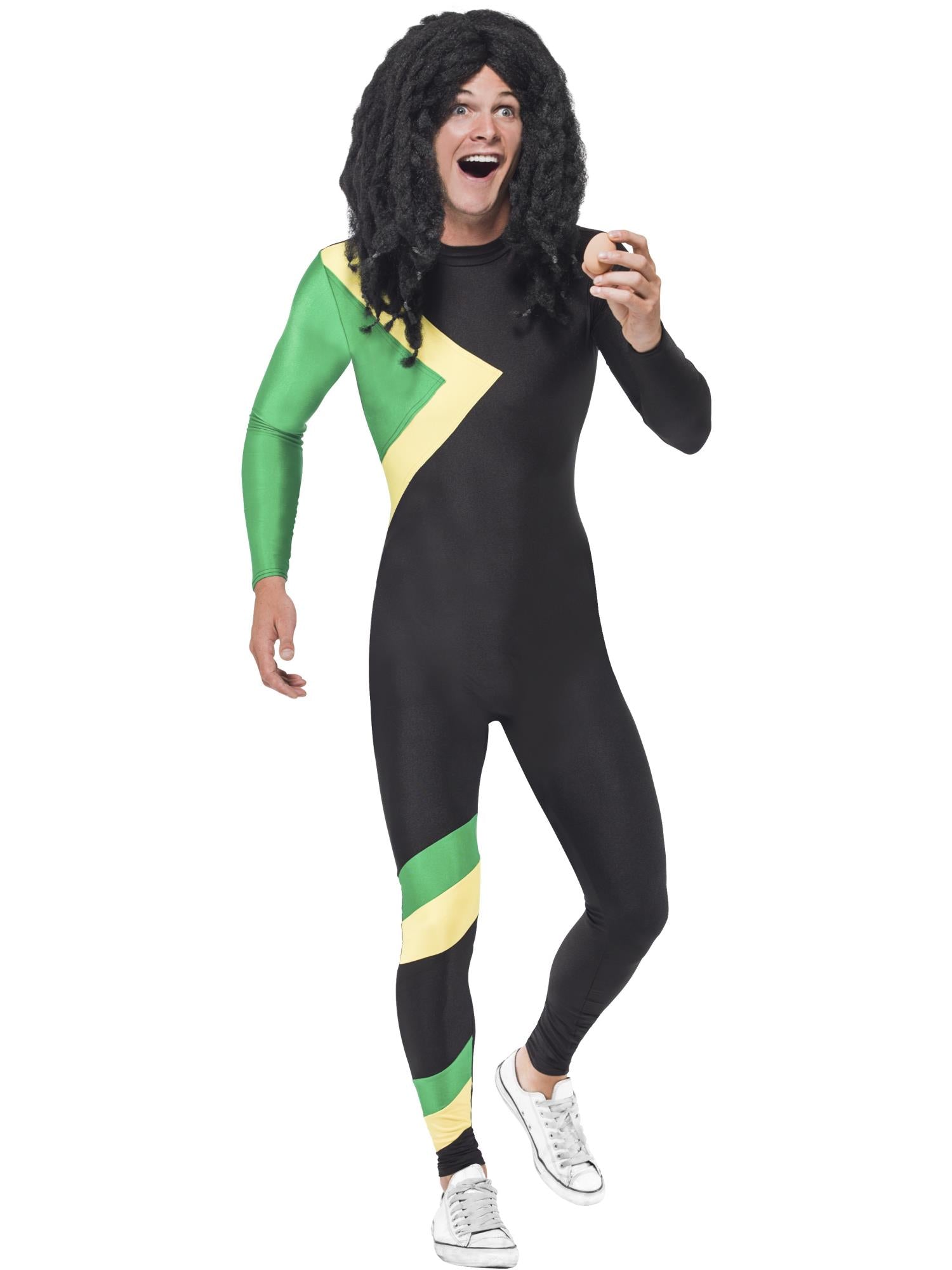 Jamaican Hero Costume, Black