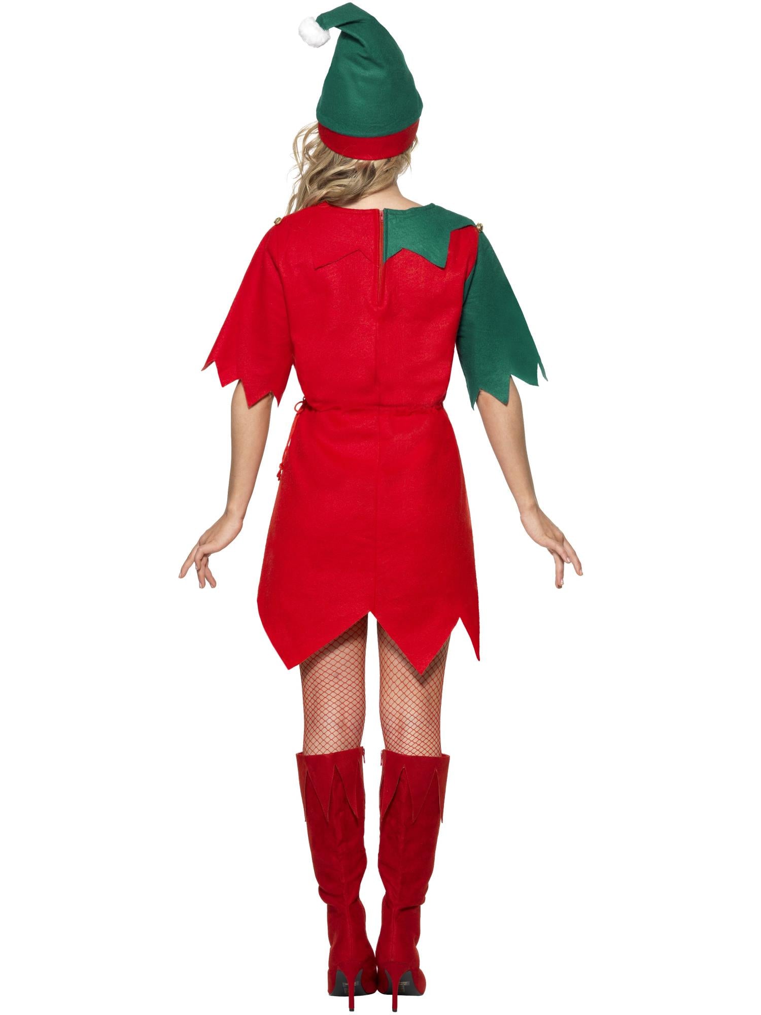 Elf Costume, Red & Green