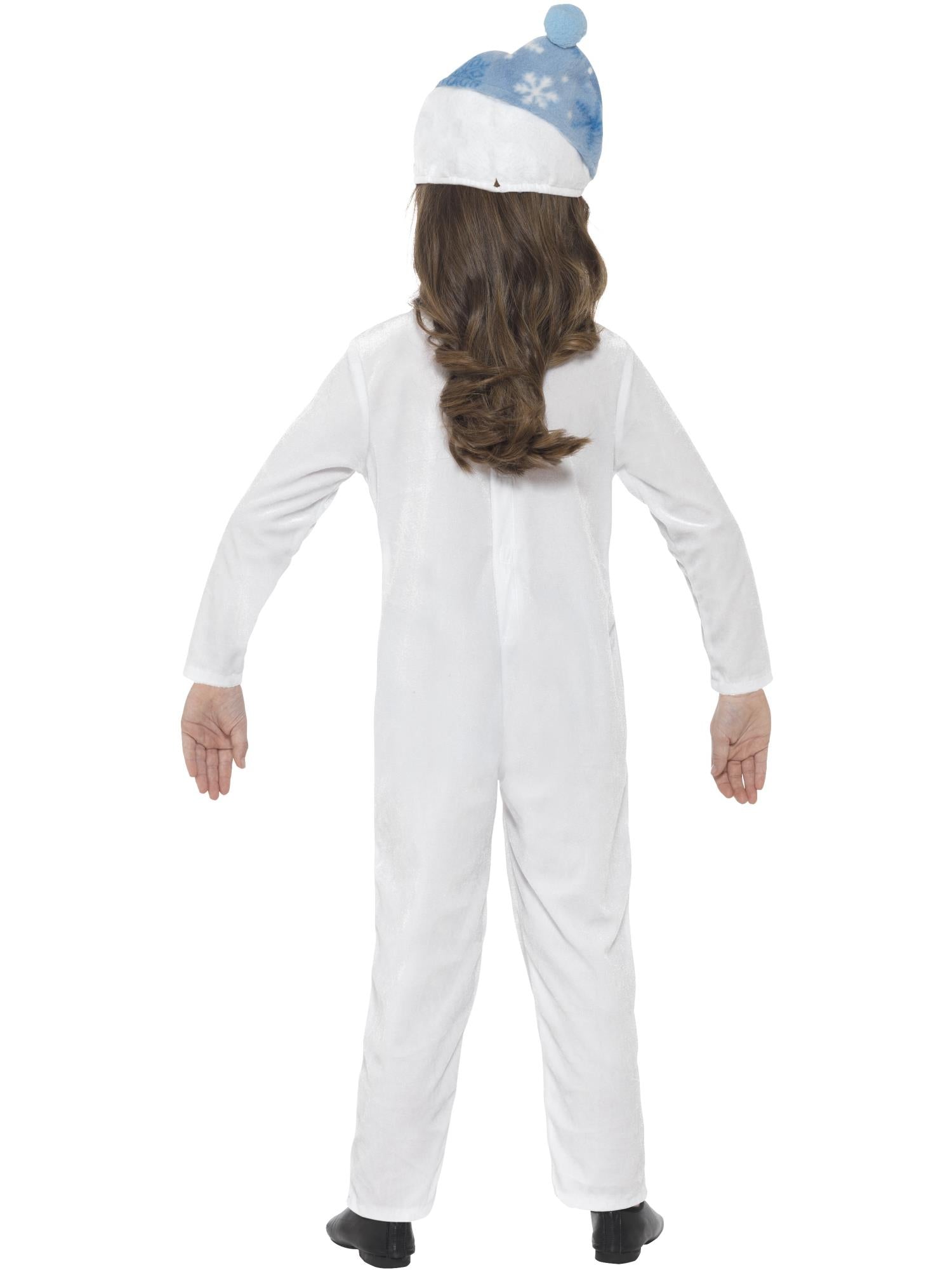 Snowman Toddler Costume, White