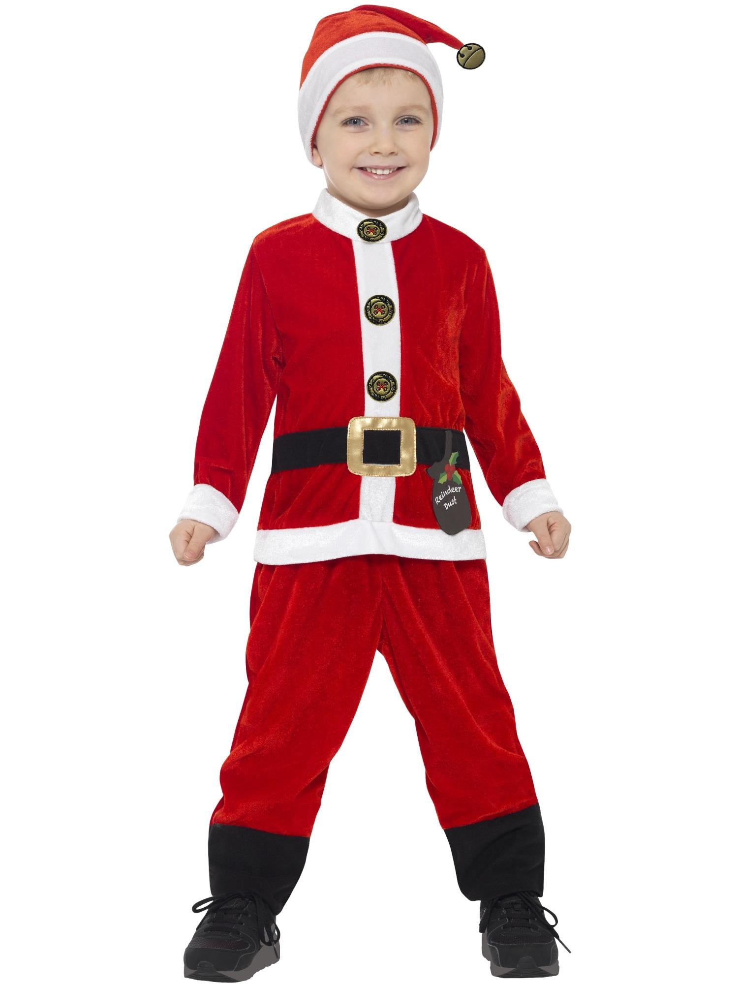 Santa Toddler Costume, Red & White