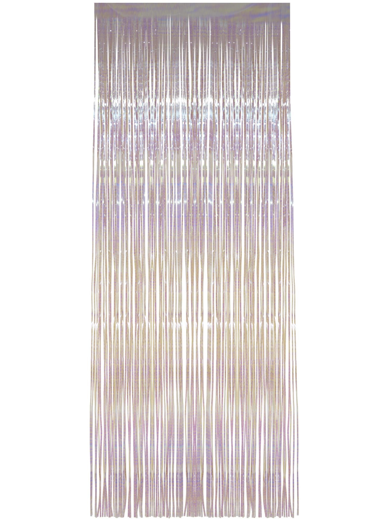 Shimmer Curtain, White