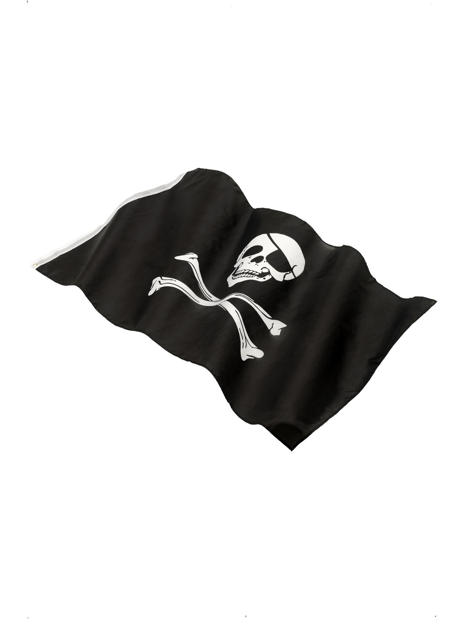 Pirate Flag, approx 152x91cm / 60x36in, Black