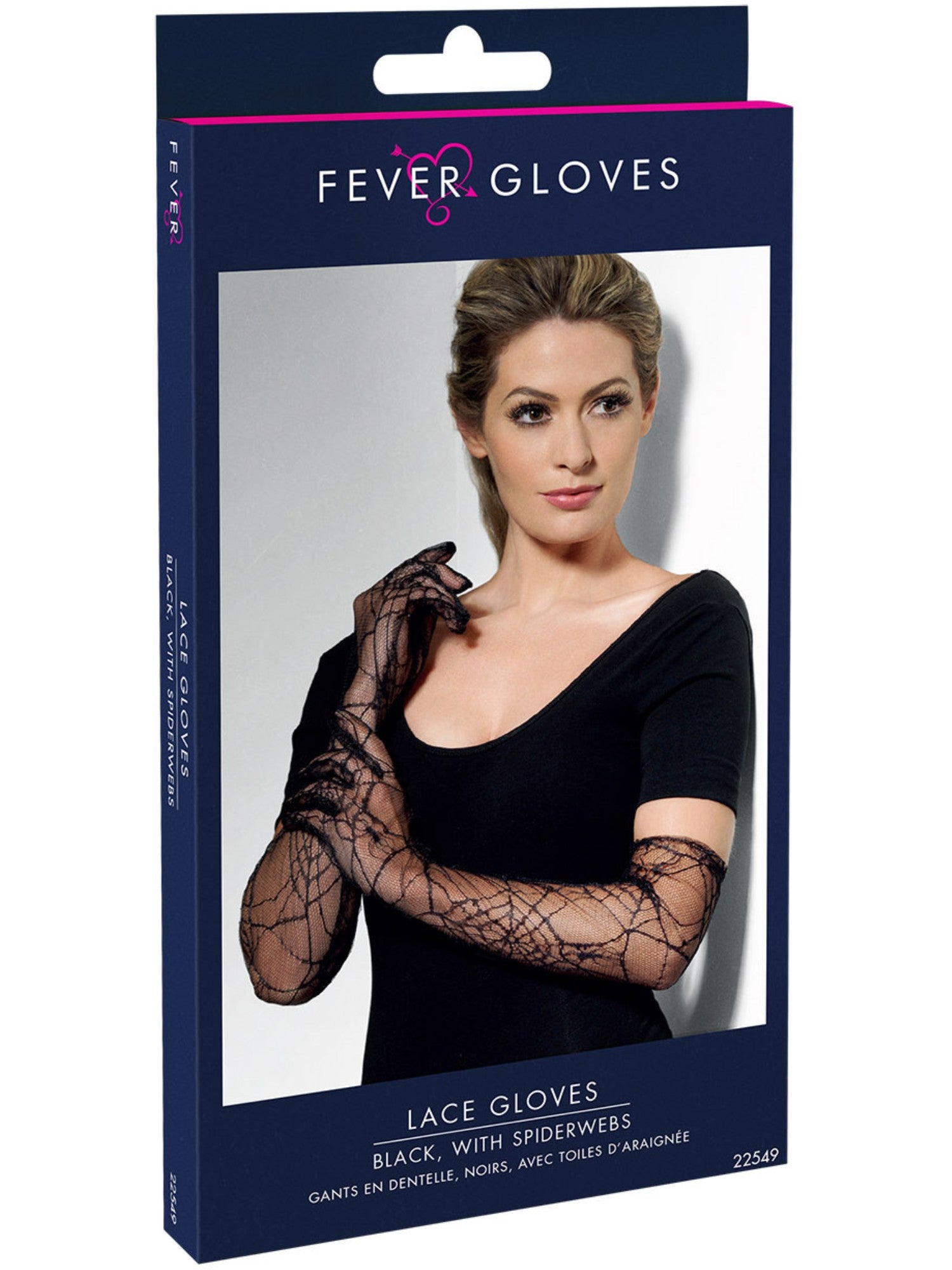 Lace Gloves, Black