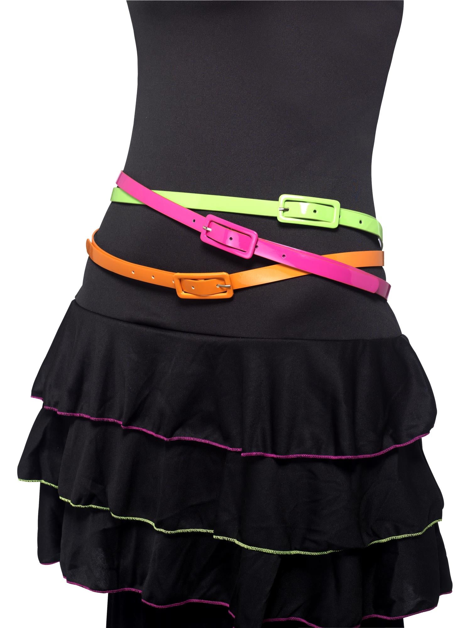 Neon Belts, Neon Multi-Coloured
