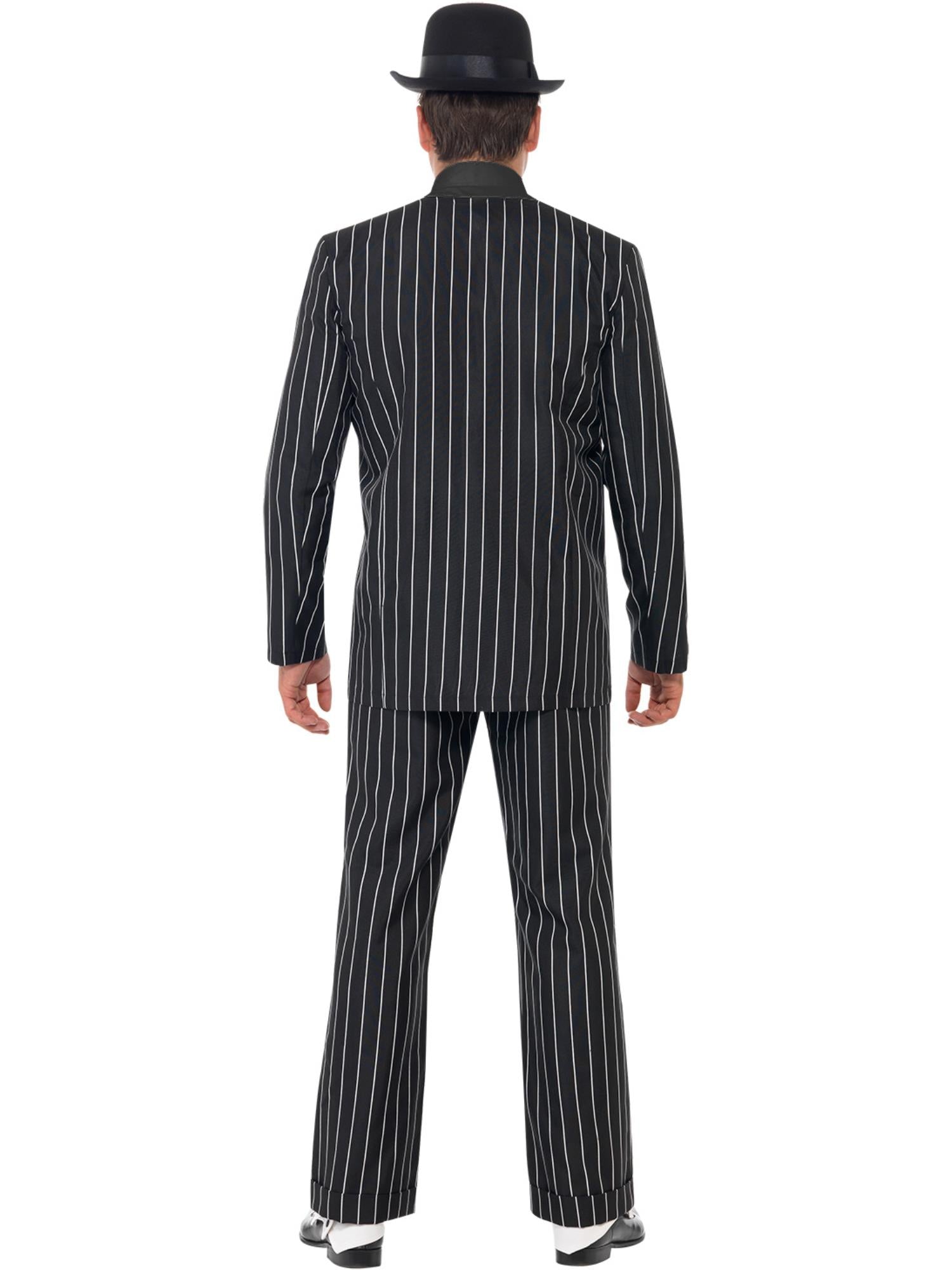 Vintage Gangster Boss Costume, Black