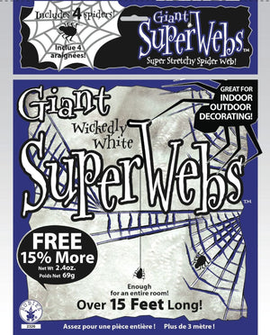 Spiderweb, White, Forum, Accessories, One Size, Front