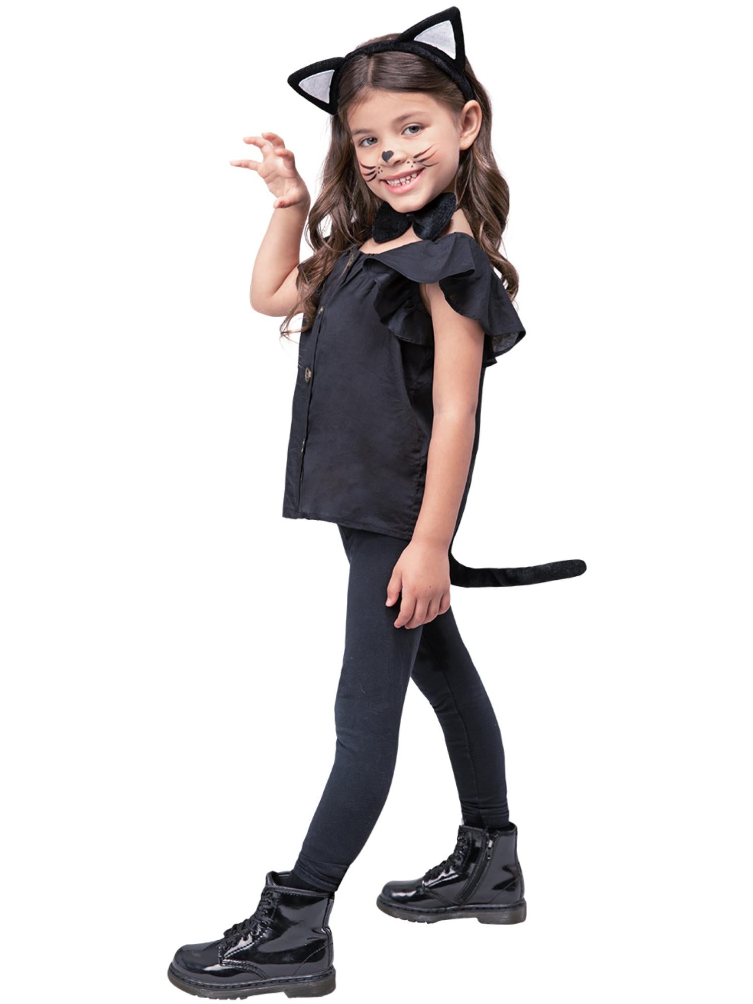 Cat Kit, Child, Black