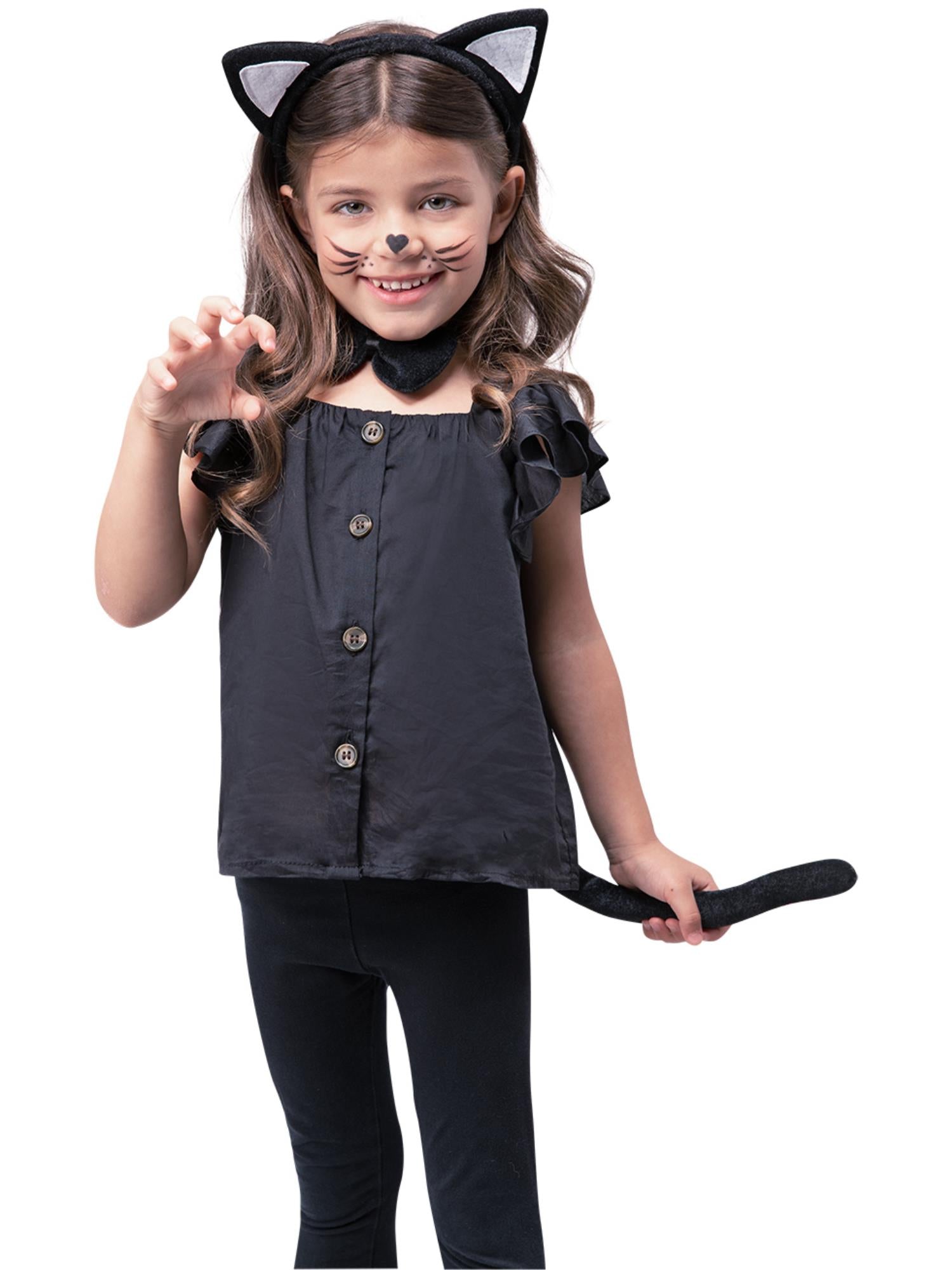 Cat Kit, Child, Black