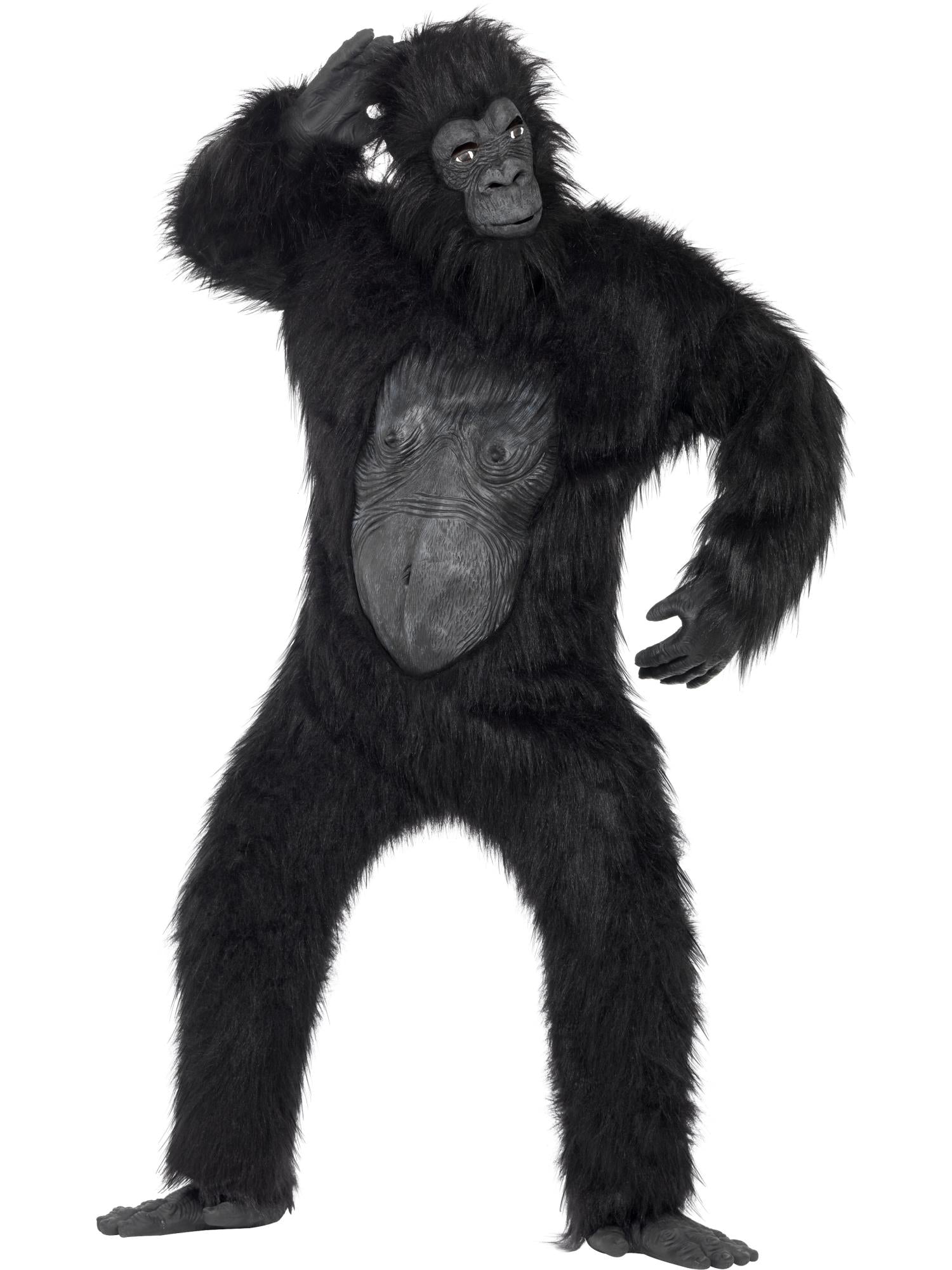 Deluxe Gorilla Costume, Black