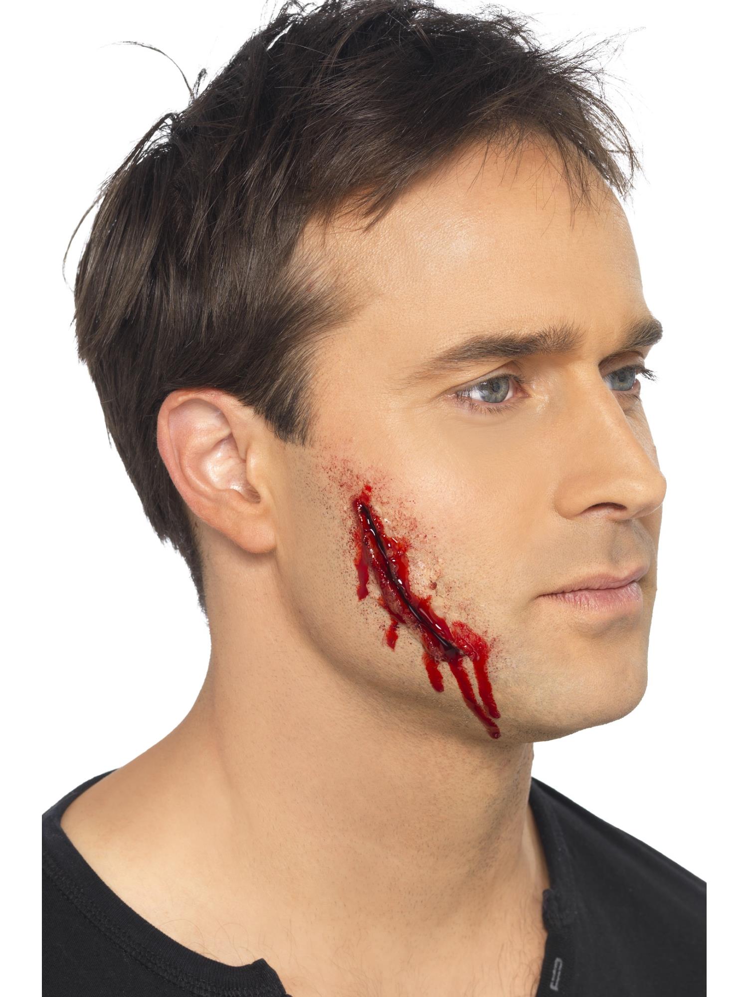 Smiffys Make-Up FX, Fake Skin/Scar Make-Up, 3.8g,