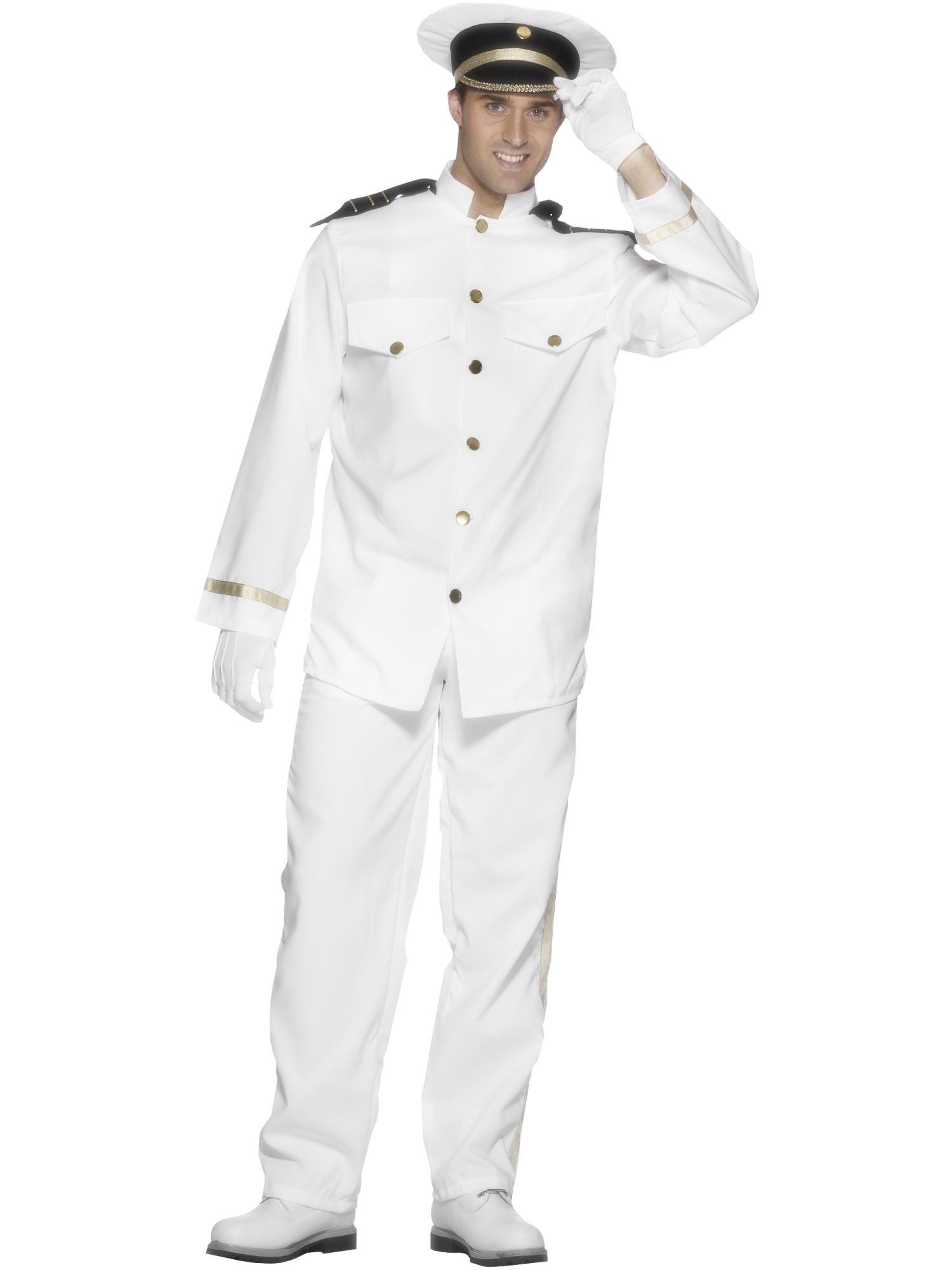 Captain Costume, White