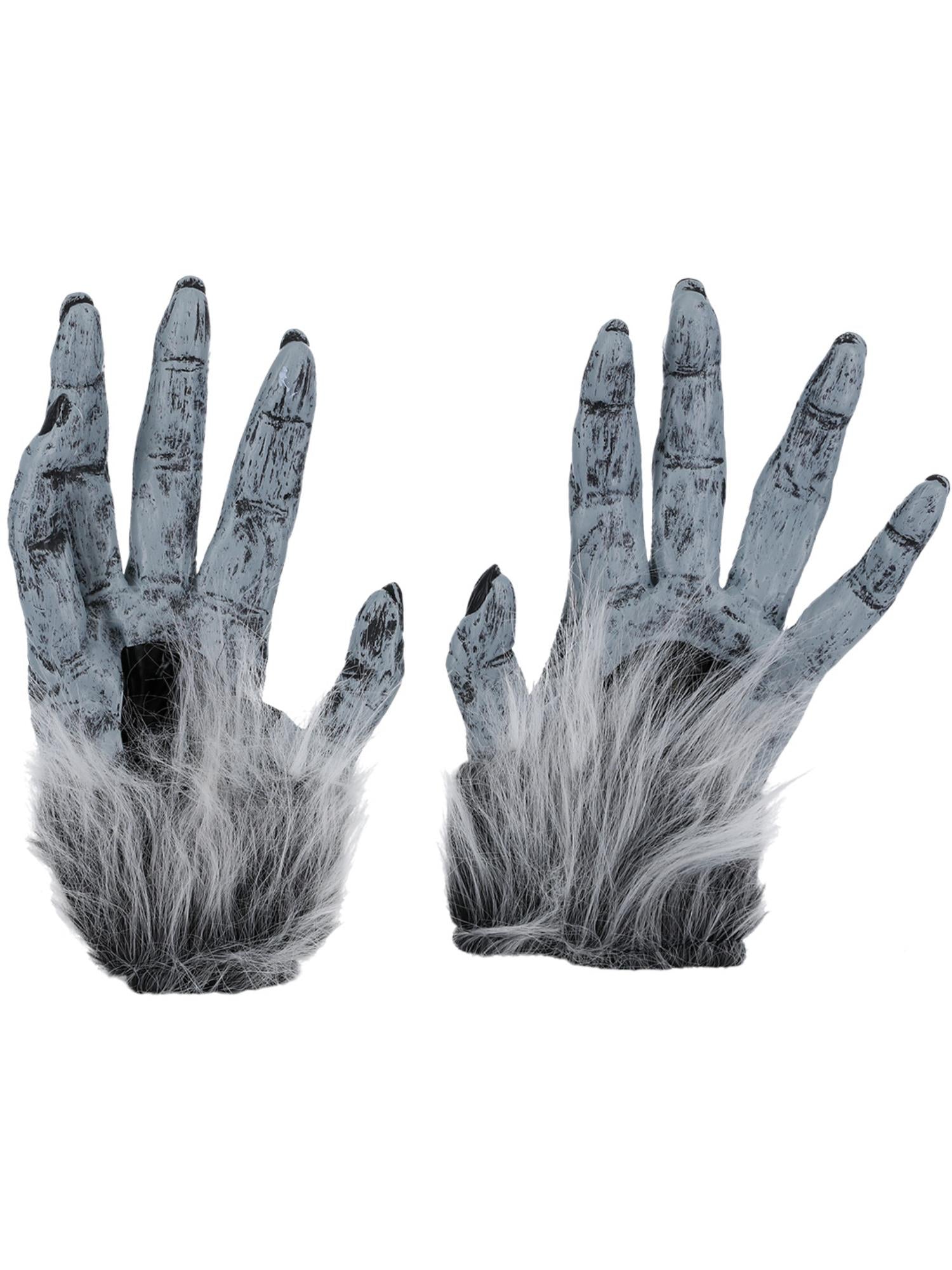 Werewolf Furry Hands, Grey
