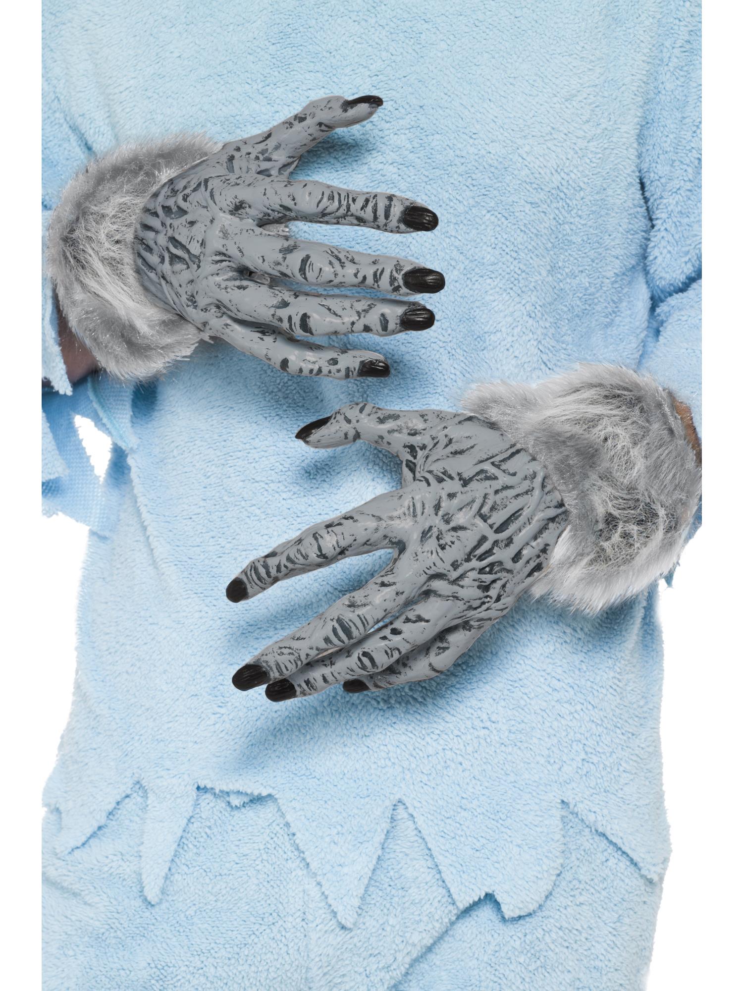 Werewolf Furry Hands, Grey