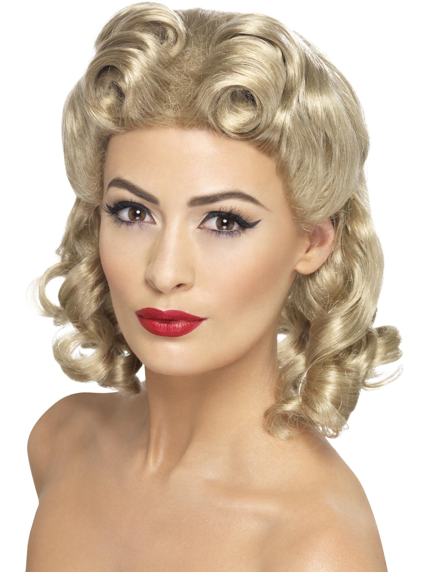 40s Sweetheart Wig, Blonde
